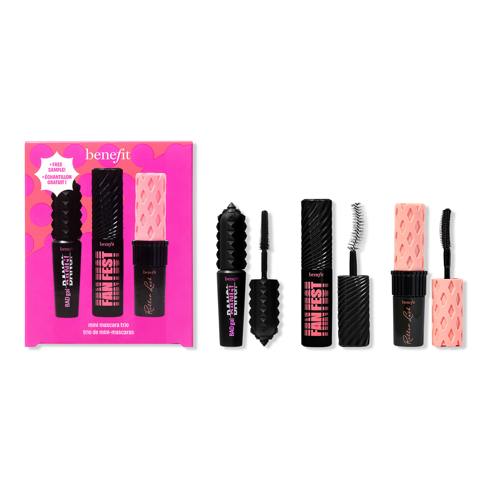 Benefit Cosmetics Lit Up Lashes Mini Mascara Trio Set #1