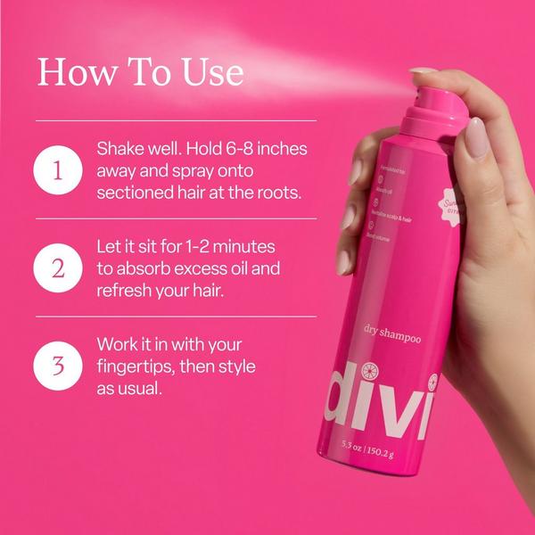 Divi Limited Edition Sunkissed Citrus Dry Shampoo #6