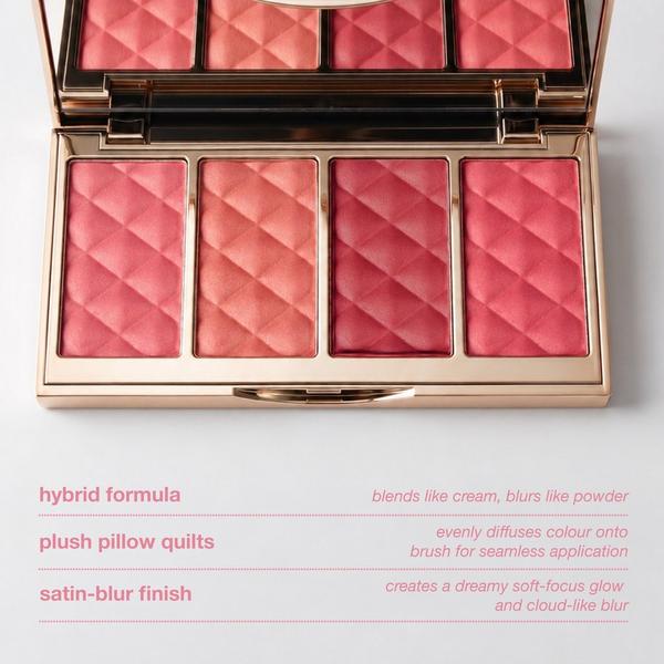 ICONIC LONDON Soft Touch Buildable Blurring Blush Palette #6