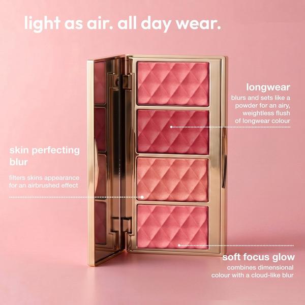 ICONIC LONDON Soft Touch Buildable Blurring Blush Palette #7