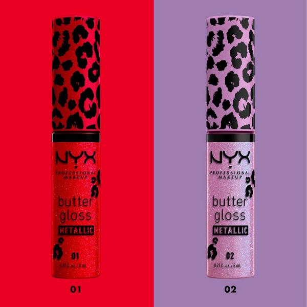 NYX Professional Makeup Party Animals Butter Gloss Metallic #7