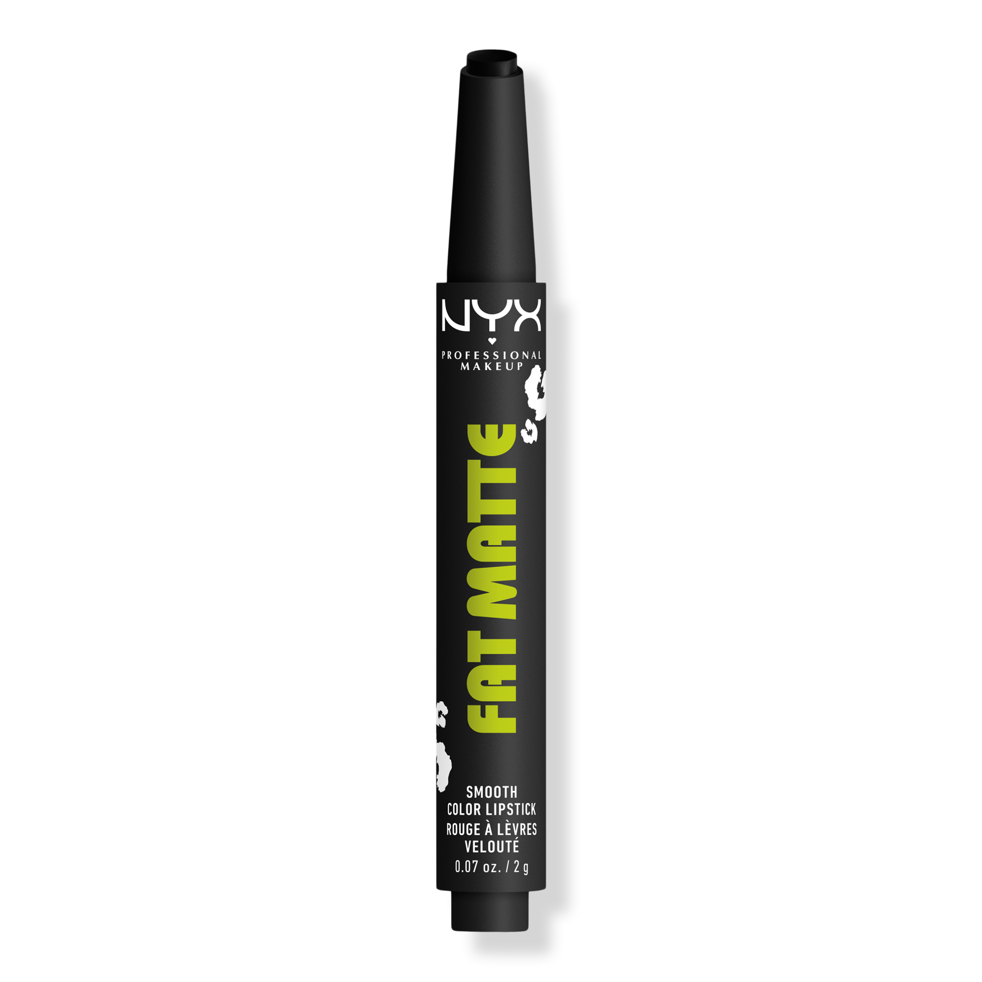 NYX Professional Makeup Party Animals Fat Matte Smooth Color Lipstick #1