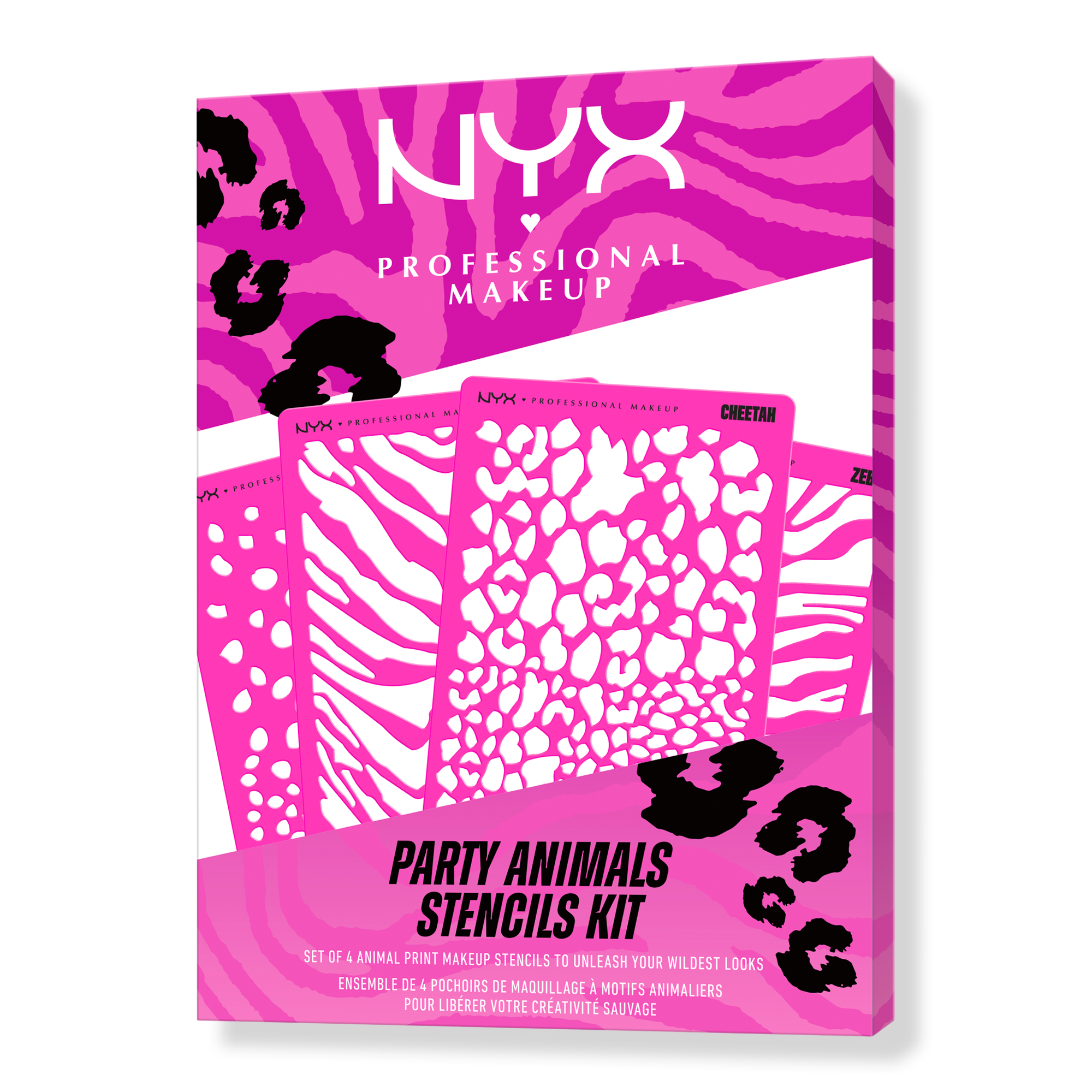 NYX Professional Makeup Party Animals Animal Print Stencil Kit #1