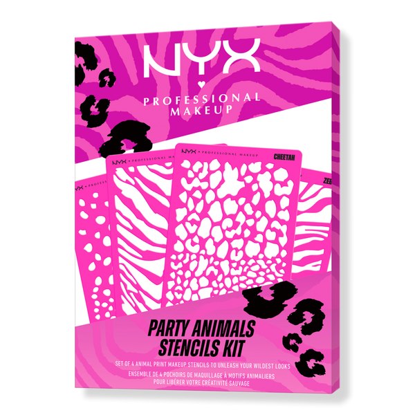 NYX Professional Makeup Party Animals Animal Print Stencil Kit #1