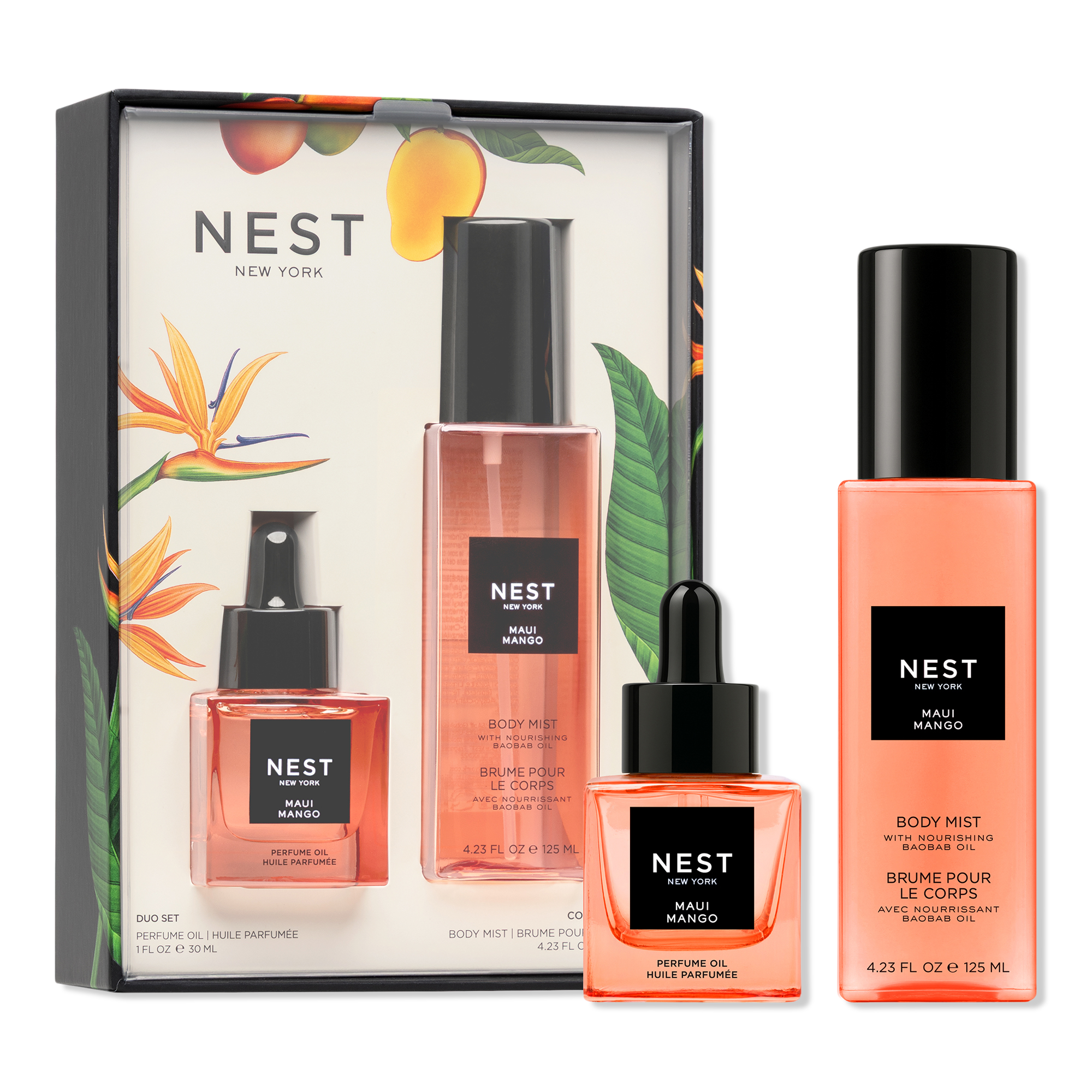 NEST New York Maui Mango Perfume Oil & Body Mist Set #1
