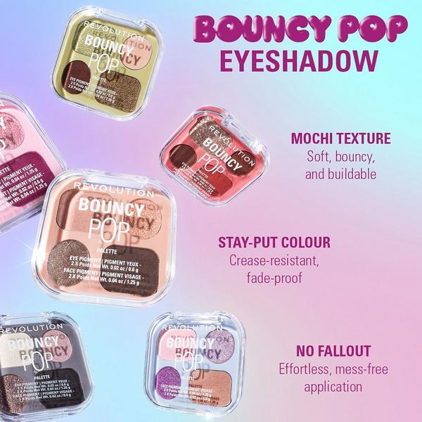 Revolution Beauty Bouncy Pop Shadow Palette #6