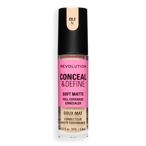 Revolution Beauty Conceal & Define Soft Matte Full Coverage Concealer #3