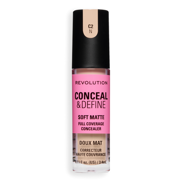 Revolution Beauty Conceal & Define Soft Matte Full Coverage Concealer #3