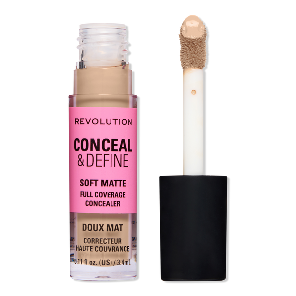 Revolution Beauty Conceal & Define Soft Matte Full Coverage Concealer #1