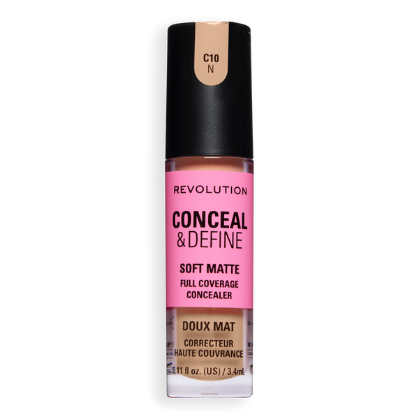 Revolution Beauty Conceal & Define Soft Matte Full Coverage Concealer #3