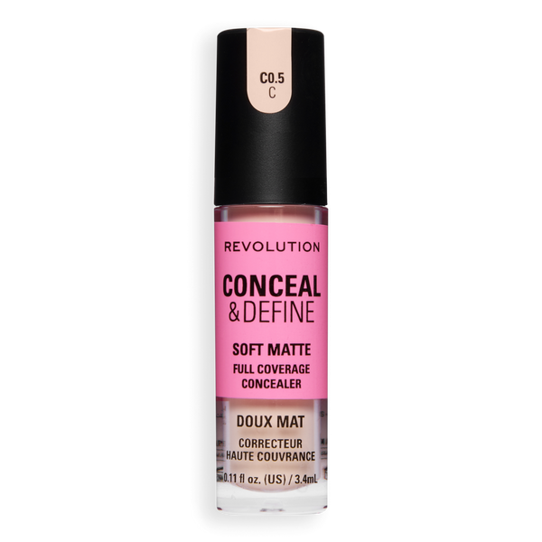 Revolution Beauty Conceal & Define Soft Matte Full Coverage Concealer #3