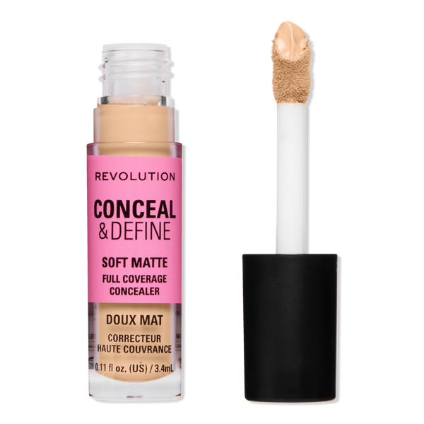Revolution Beauty Conceal & Define Soft Matte Full Coverage Concealer #1