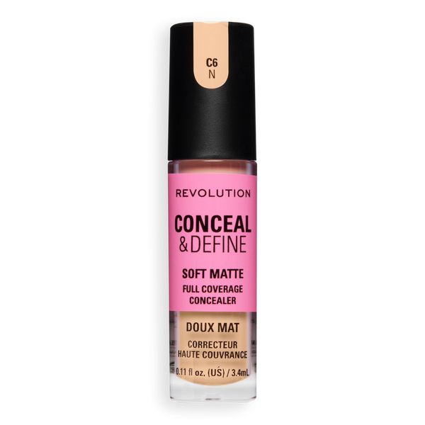 Revolution Beauty Conceal & Define Soft Matte Full Coverage Concealer #3