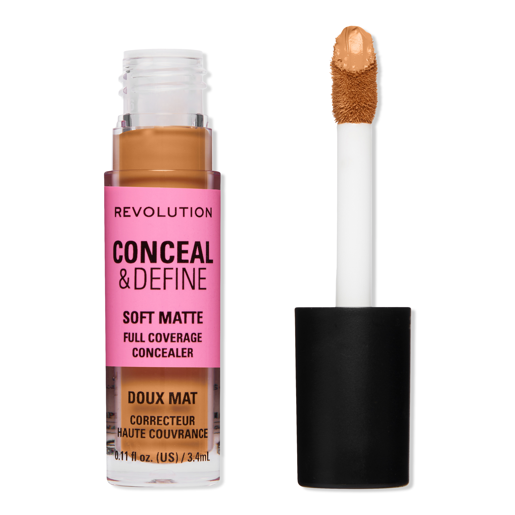Revolution Beauty Conceal & Define Soft Matte Full Coverage Concealer #1