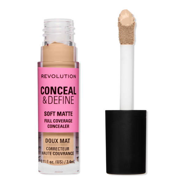 Revolution Beauty Conceal & Define Soft Matte Full Coverage Concealer #1