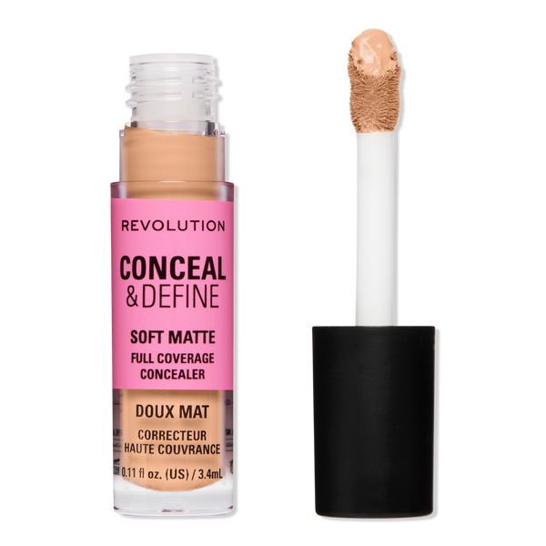Revolution Beauty Conceal & Define Soft Matte Full Coverage Concealer #1