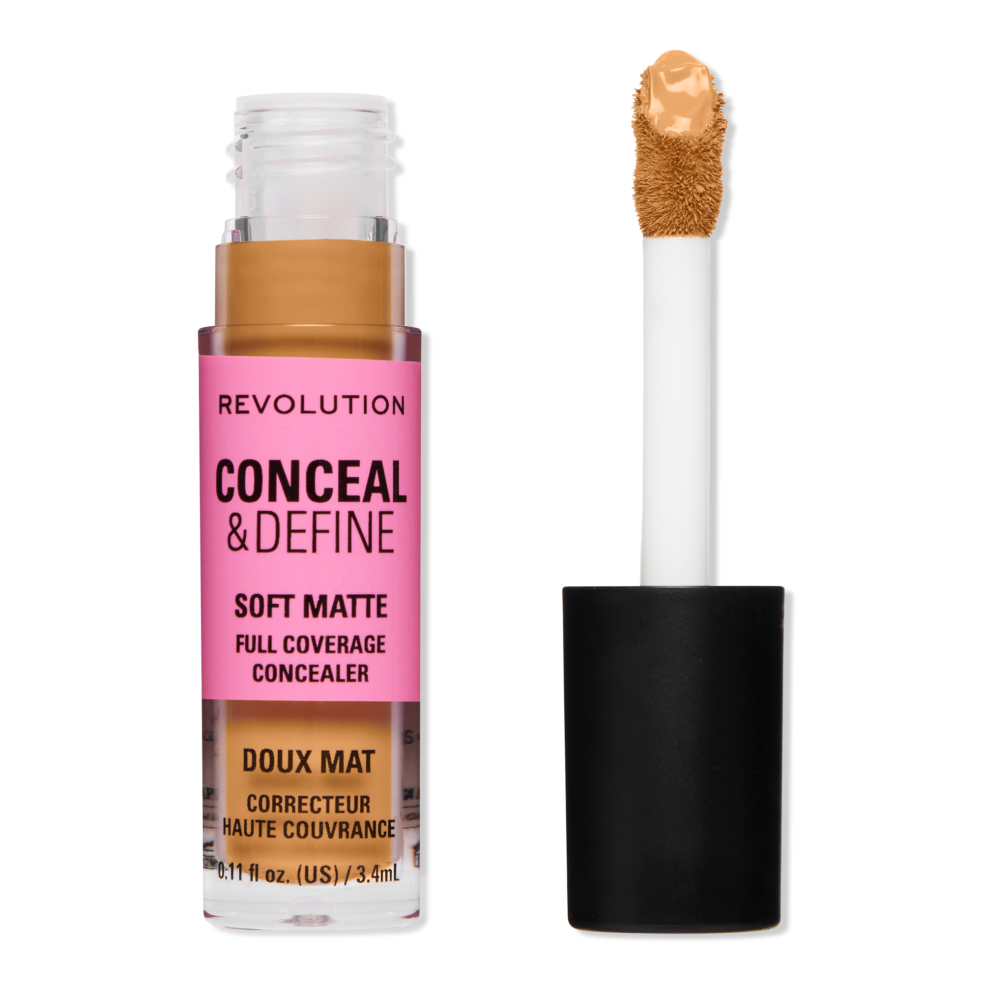Revolution Beauty Conceal & Define Soft Matte Full Coverage Concealer #1