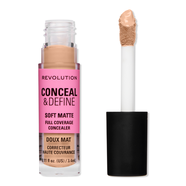 Revolution Beauty Conceal & Define Soft Matte Full Coverage Concealer #1