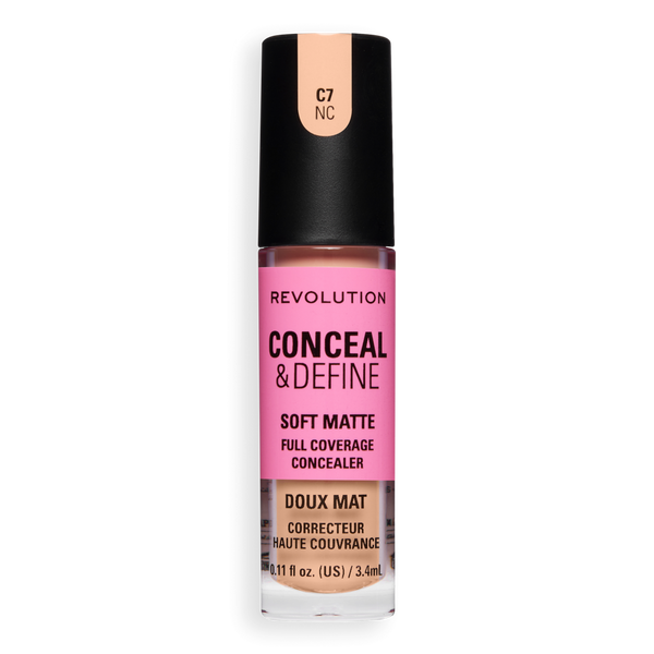 Revolution Beauty Conceal & Define Soft Matte Full Coverage Concealer #3
