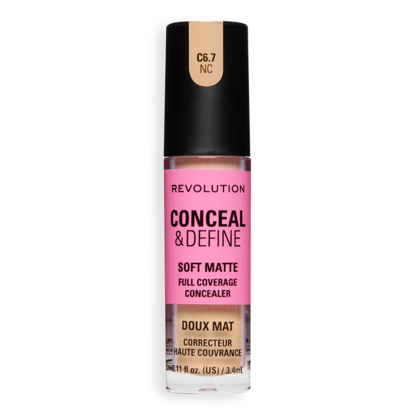 Revolution Beauty Conceal & Define Soft Matte Full Coverage Concealer #3