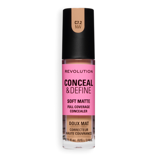 Revolution Beauty Conceal & Define Soft Matte Full Coverage Concealer #3