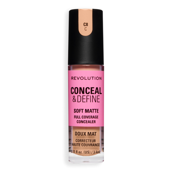 Revolution Beauty Conceal & Define Soft Matte Full Coverage Concealer #3
