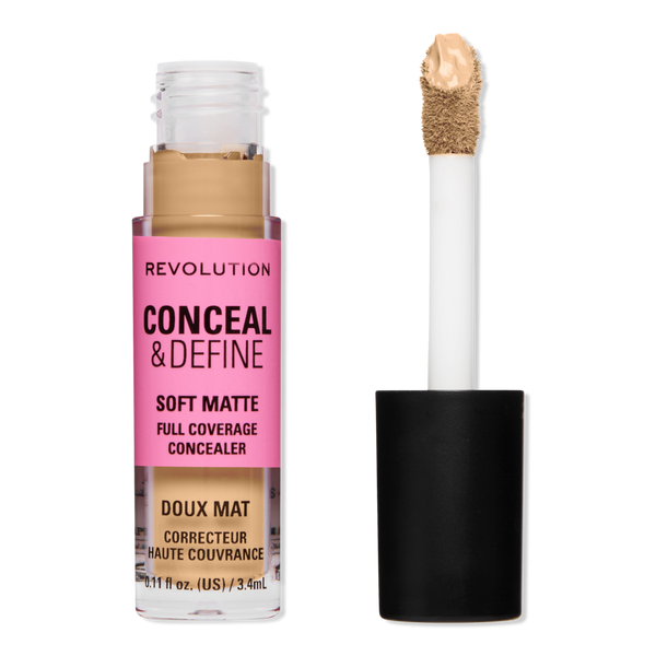 Revolution Beauty Conceal & Define Soft Matte Full Coverage Concealer #1