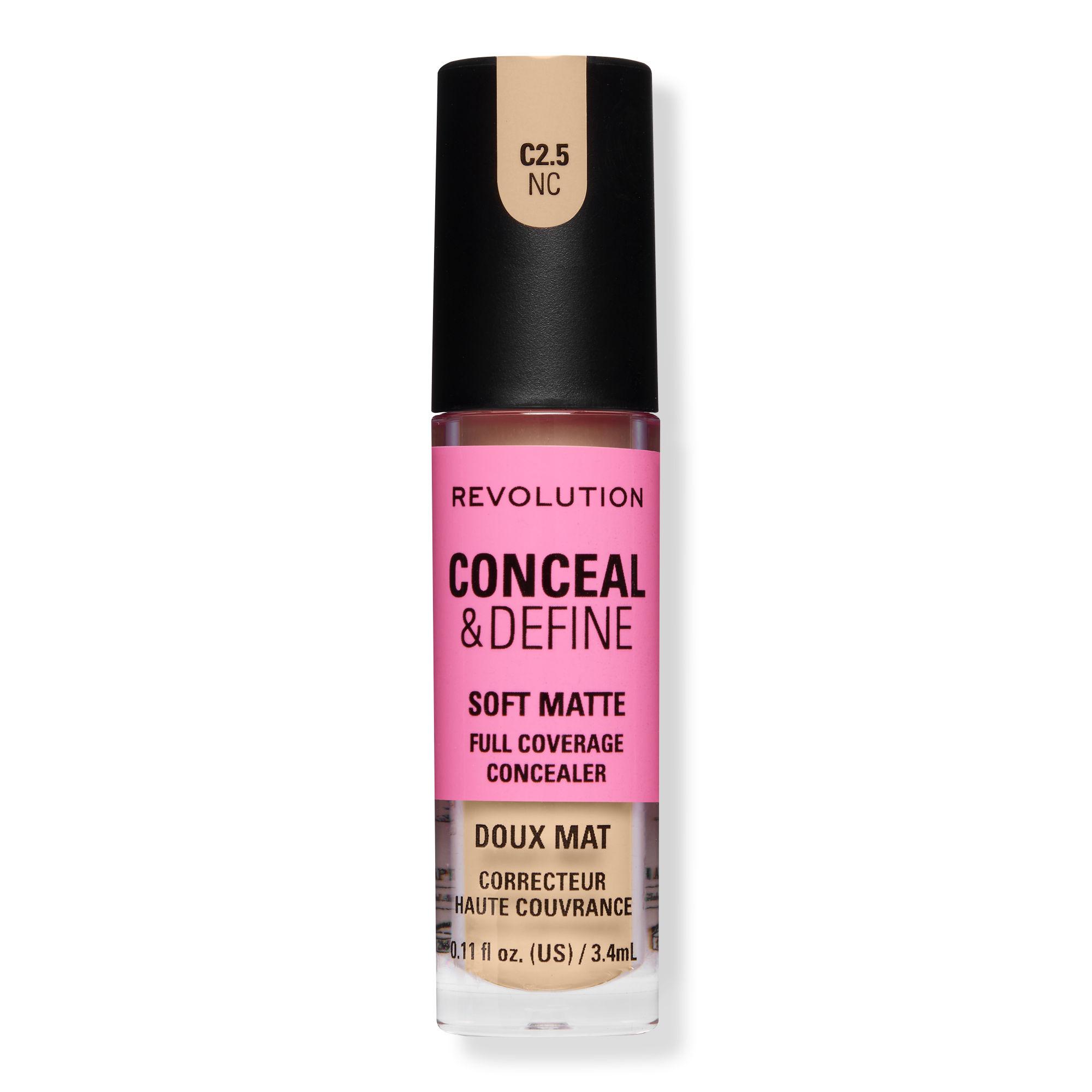 Revolution Beauty Conceal & Define Soft Matte Full Coverage Concealer #1