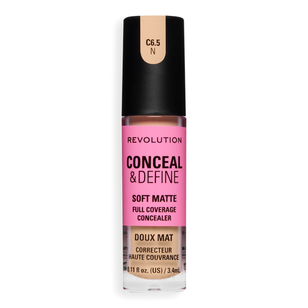 Revolution Beauty Conceal & Define Soft Matte Full Coverage Concealer #3