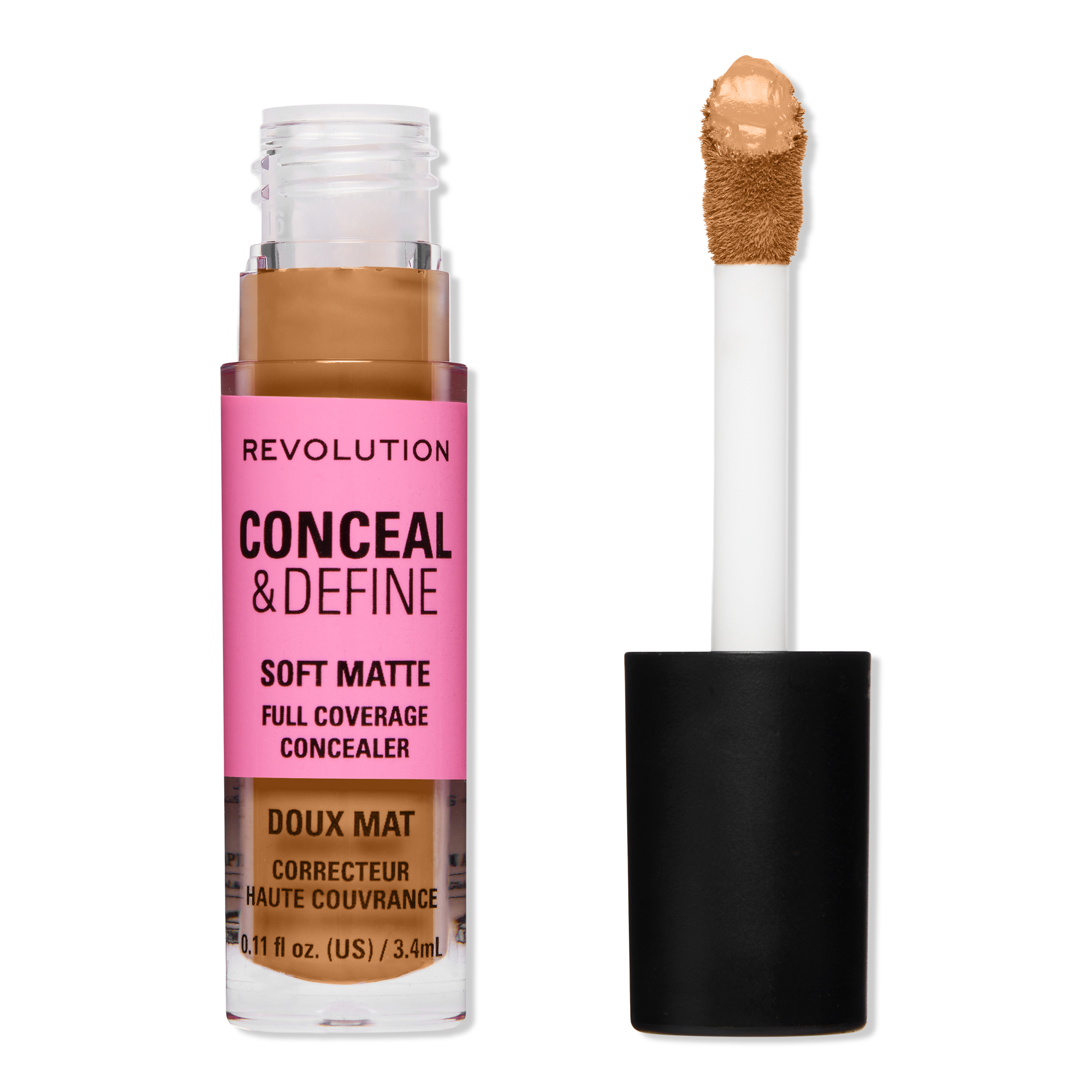 Revolution Beauty Conceal & Define Soft Matte Full Coverage Concealer #1