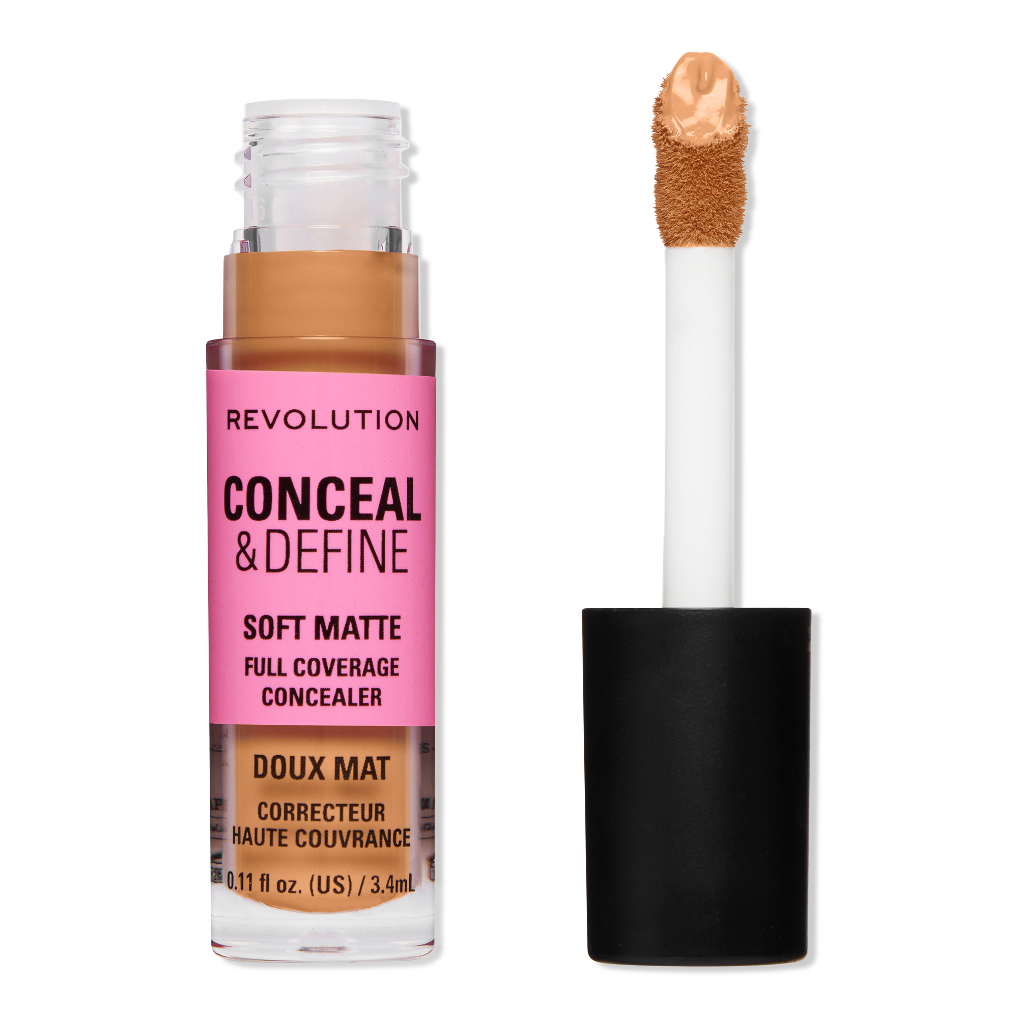 Revolution Beauty Conceal & Define Soft Matte Full Coverage Concealer #1