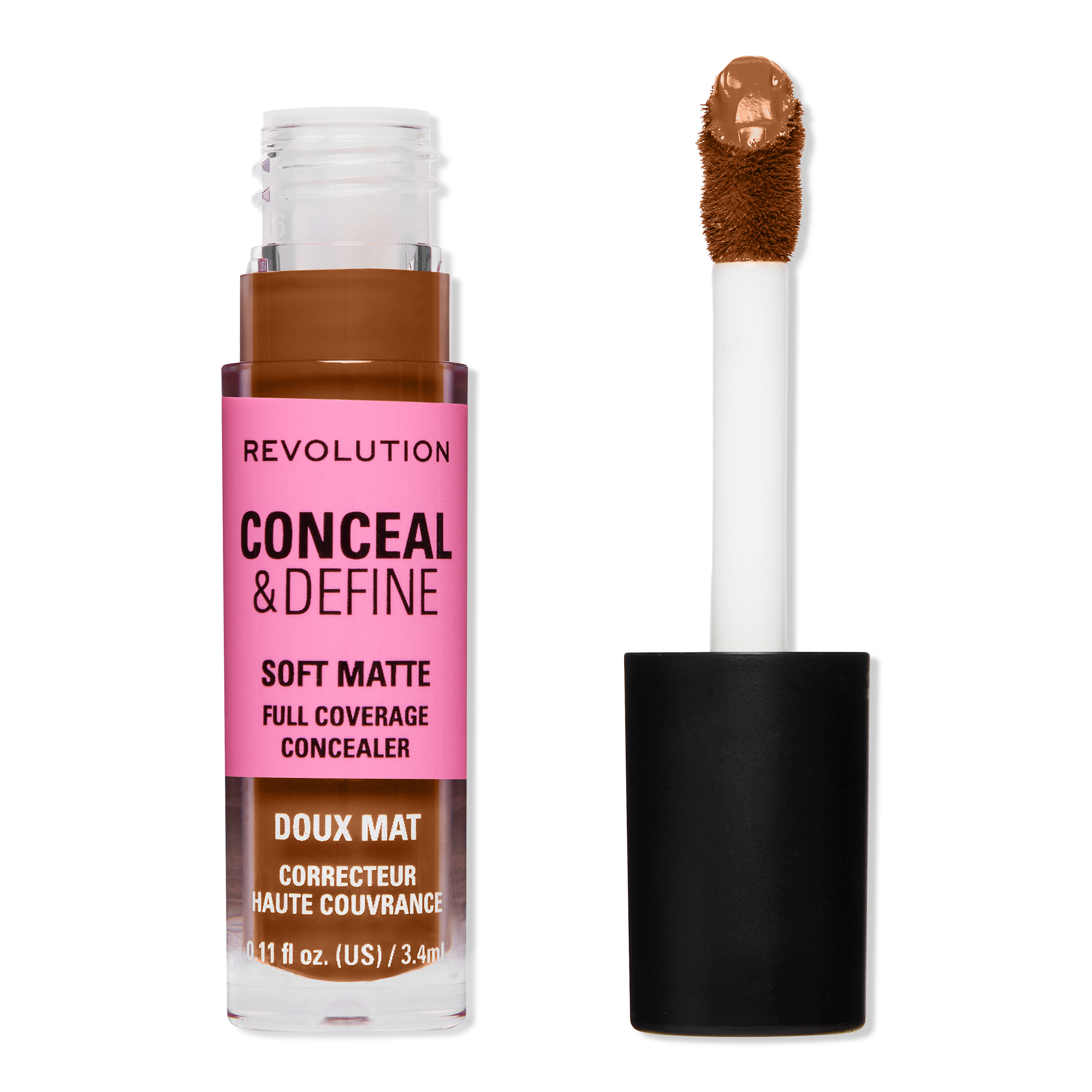 Revolution Beauty Conceal & Define Soft Matte Full Coverage Concealer #1