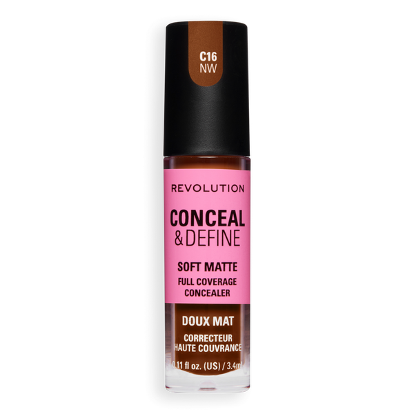Revolution Beauty Conceal & Define Soft Matte Full Coverage Concealer #3
