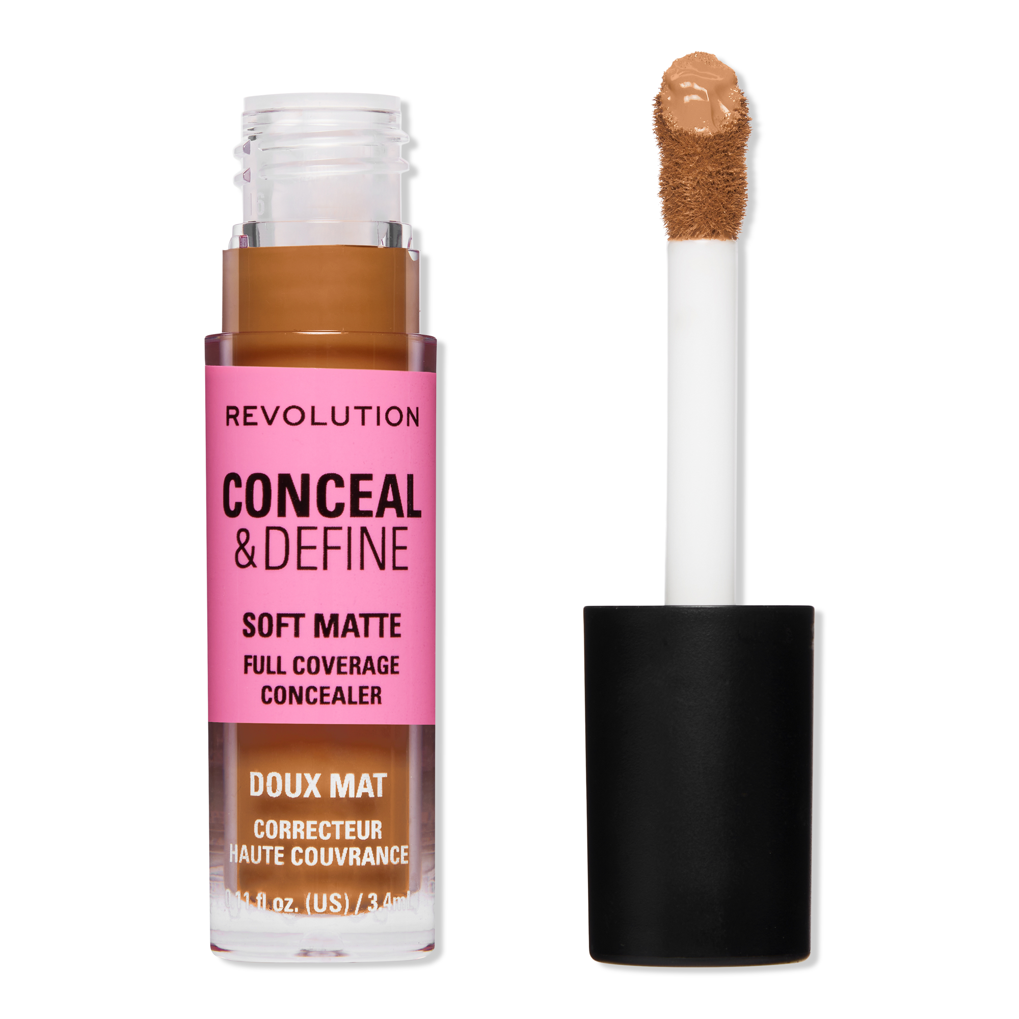 Revolution Beauty Conceal & Define Soft Matte Full Coverage Concealer #1