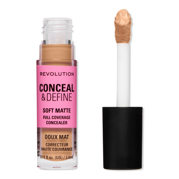 Revolution Beauty Conceal & Define Soft Matte Full Coverage Concealer #1