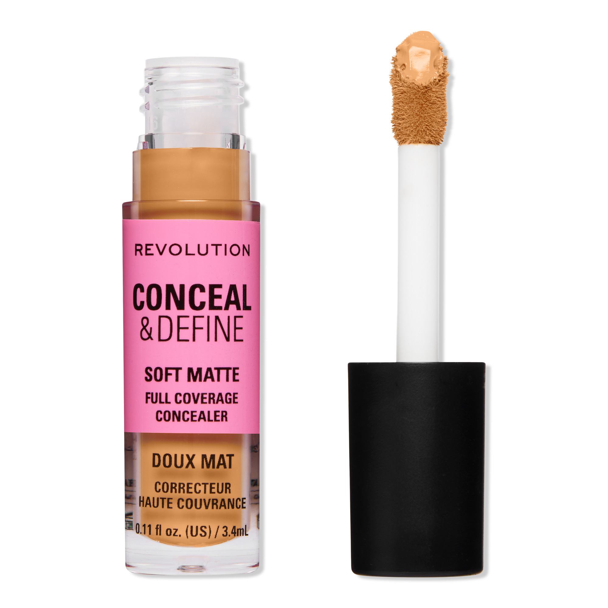 Revolution Beauty Conceal & Define Soft Matte Full Coverage Concealer #1