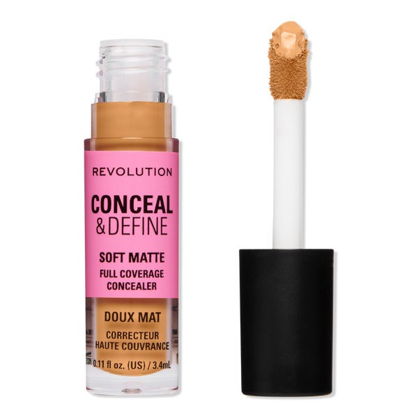 Revolution Beauty Conceal & Define Soft Matte Full Coverage Concealer #1