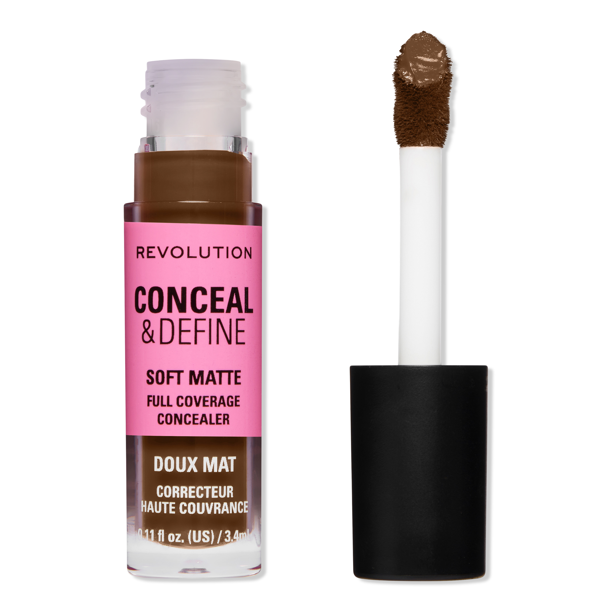 Revolution Beauty Conceal & Define Soft Matte Full Coverage Concealer #1