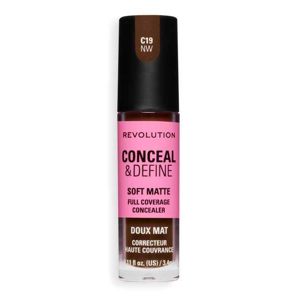 Revolution Beauty Conceal & Define Soft Matte Full Coverage Concealer #3