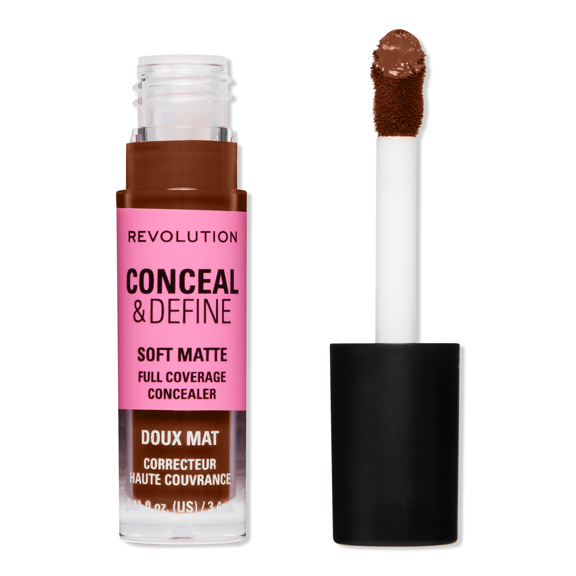 Revolution Beauty Conceal & Define Soft Matte Full Coverage Concealer #1