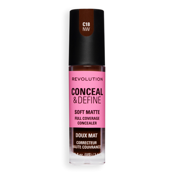 Revolution Beauty Conceal & Define Soft Matte Full Coverage Concealer #3