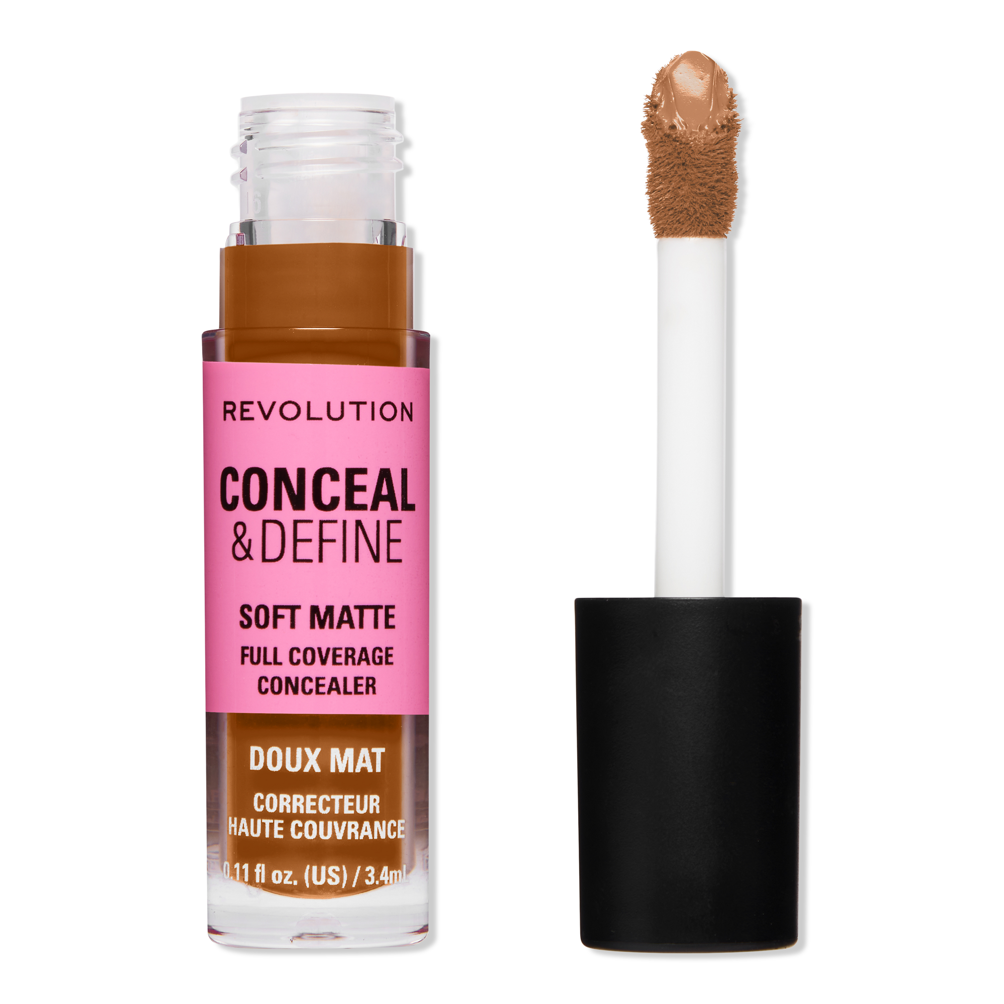 Revolution Beauty Conceal & Define Soft Matte Full Coverage Concealer #1