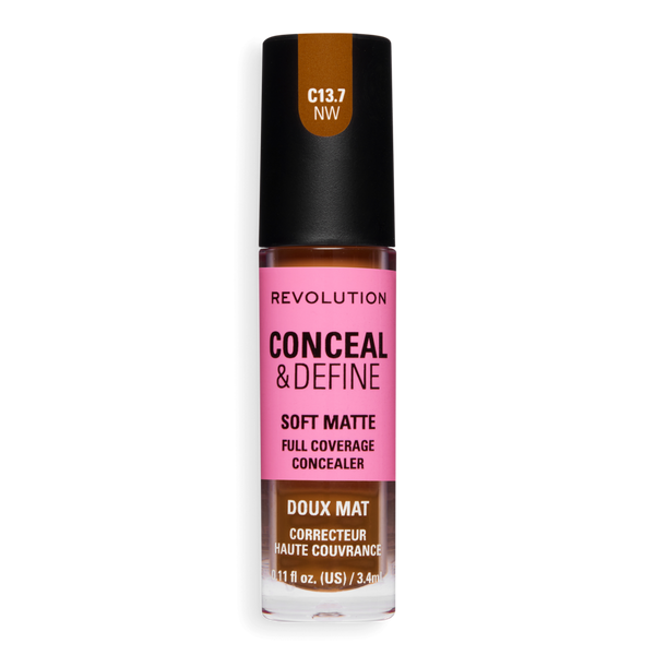 Revolution Beauty Conceal & Define Soft Matte Full Coverage Concealer #3