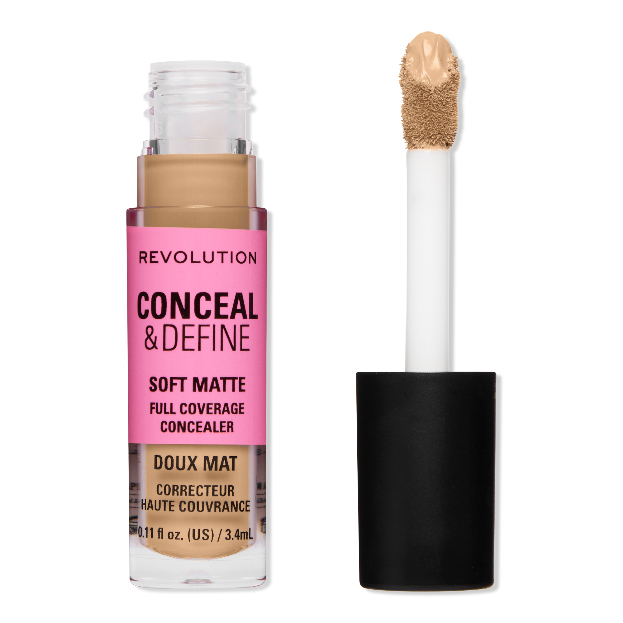 Revolution Beauty Conceal & Define Soft Matte Full Coverage Concealer #1