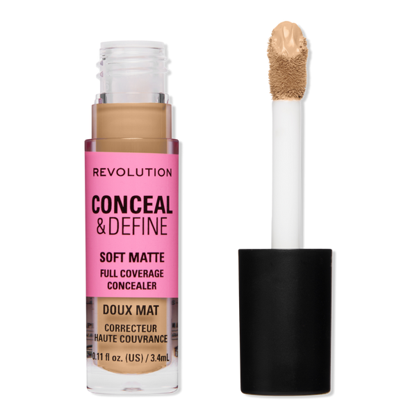 Revolution Beauty Conceal & Define Soft Matte Full Coverage Concealer #1