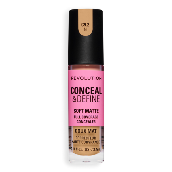Revolution Beauty Conceal & Define Soft Matte Full Coverage Concealer #3