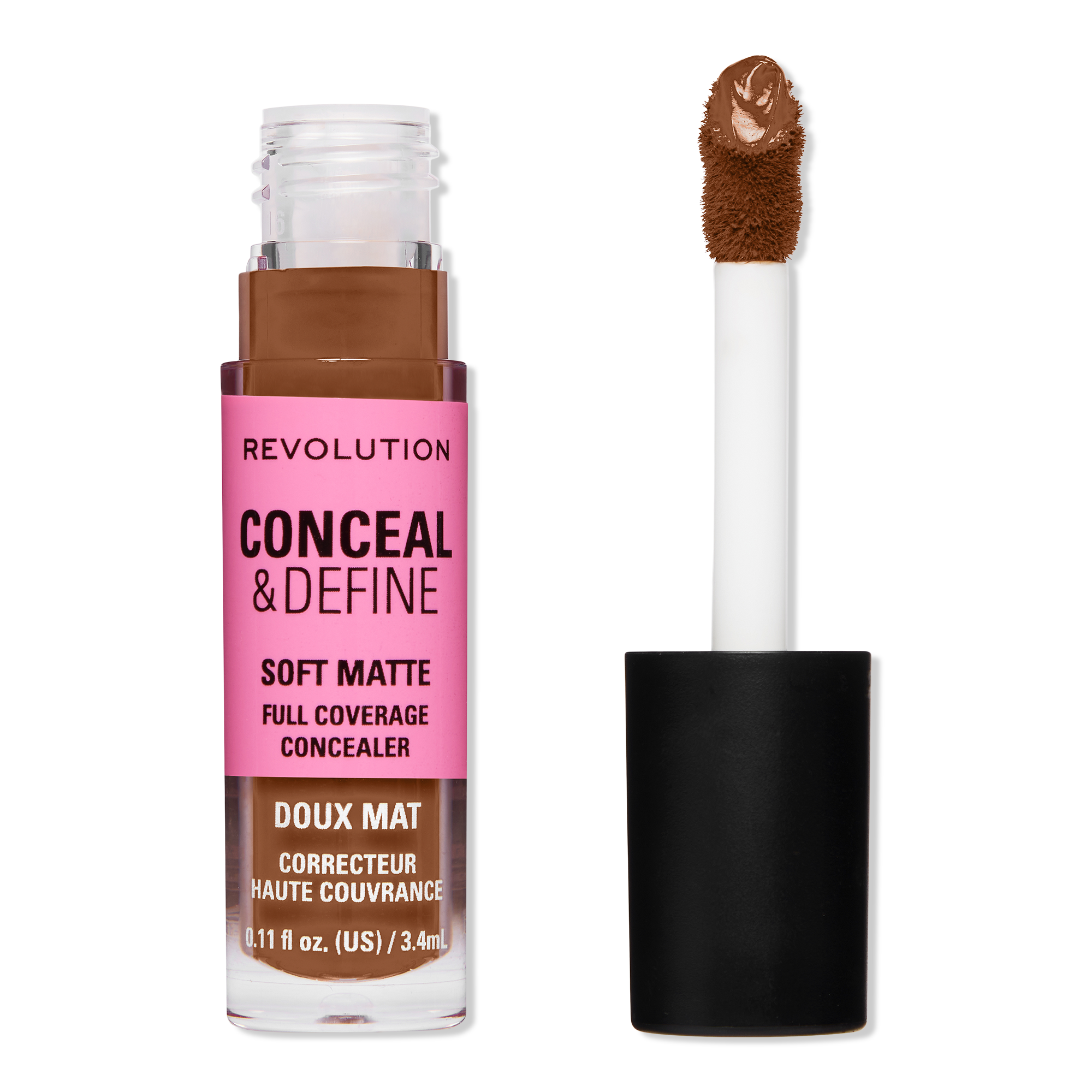 Revolution Beauty Conceal & Define Soft Matte Full Coverage Concealer #1