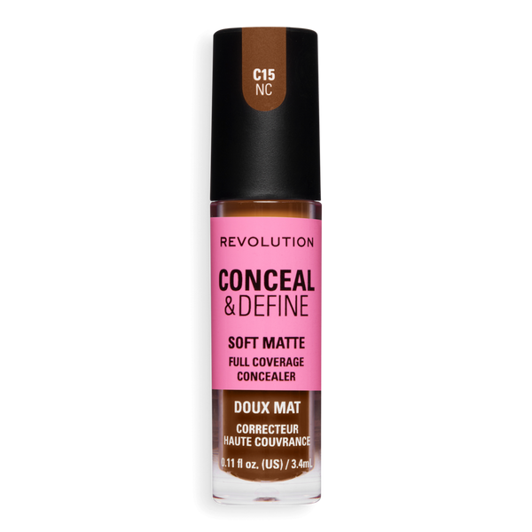 Revolution Beauty Conceal & Define Soft Matte Full Coverage Concealer #3