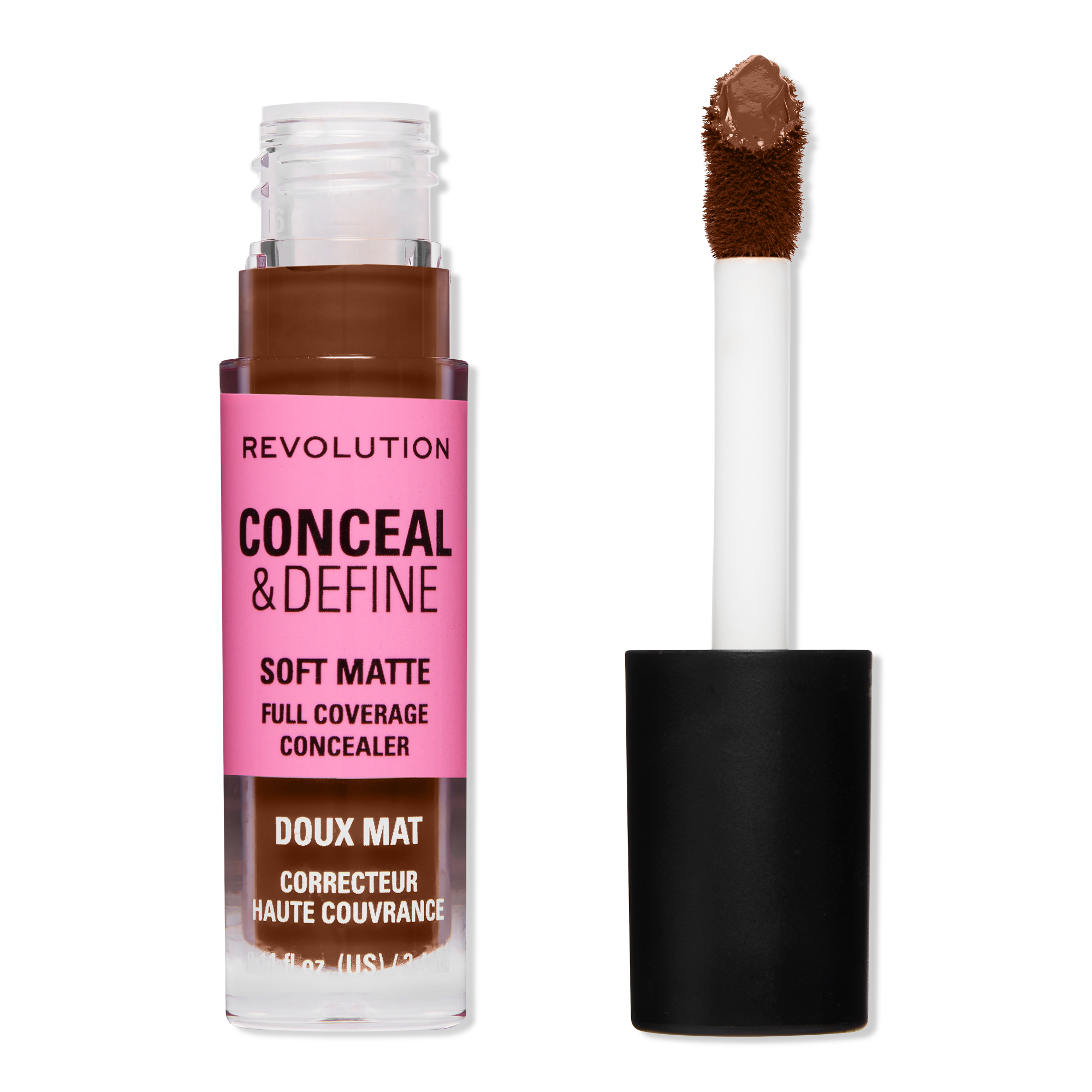 Revolution Beauty Conceal & Define Soft Matte Full Coverage Concealer #1