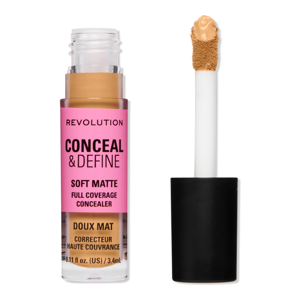 Revolution Beauty Conceal & Define Soft Matte Full Coverage Concealer #1